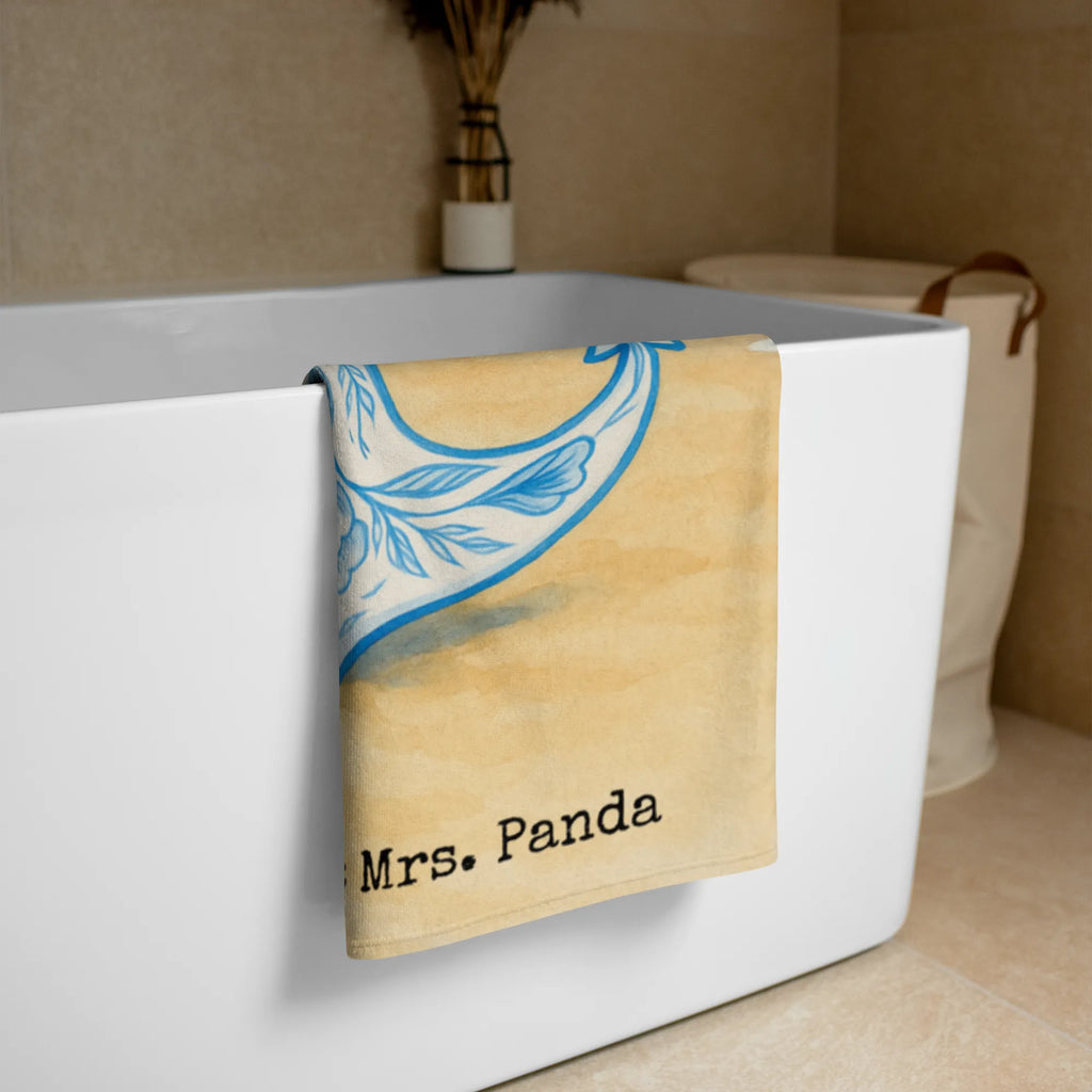 XL Badehandtuch Anker Blau Design Handtuch, Badetuch, Duschtuch, Strandtuch, Saunatuch, Tiermotive, Gute Laune, lustige Sprüche, Tiere