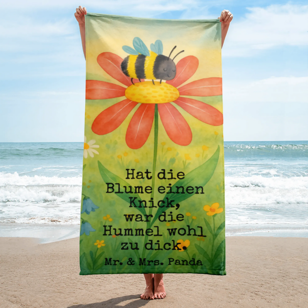 XL bath towel bumblebee flower Design Handtuch, Badetuch, Duschtuch, Strandtuch, Saunatuch, Tiermotive, Gute Laune, lustige Sprüche, Tiere, Hummel, Blume, Wespe, Flauschig, Natur, Feld, Hummeln, Biene