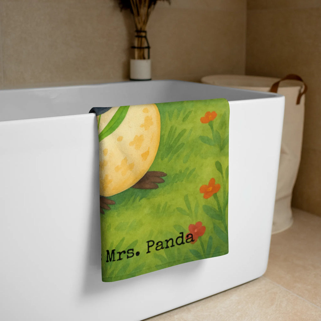 XL Badehandtuch Pinguin Blumen Design Handtuch, Badetuch, Duschtuch, Strandtuch, Saunatuch, Pinguin, Pinguine, Blumenkranz, Universum, Leben, Wünsche, Ziele, Lebensziele, Motivation, Lebenslust, Liebeskummer, Geschenkidee