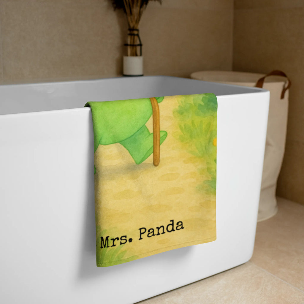 XL bath towel żółw Wędrowiec Design Handtuch, Badetuch, Duschtuch, Strandtuch, Saunatuch, Schildkröte, Schildkröten, Motivation, Motivationsspruch, Motivationssprüche, Neuanfang