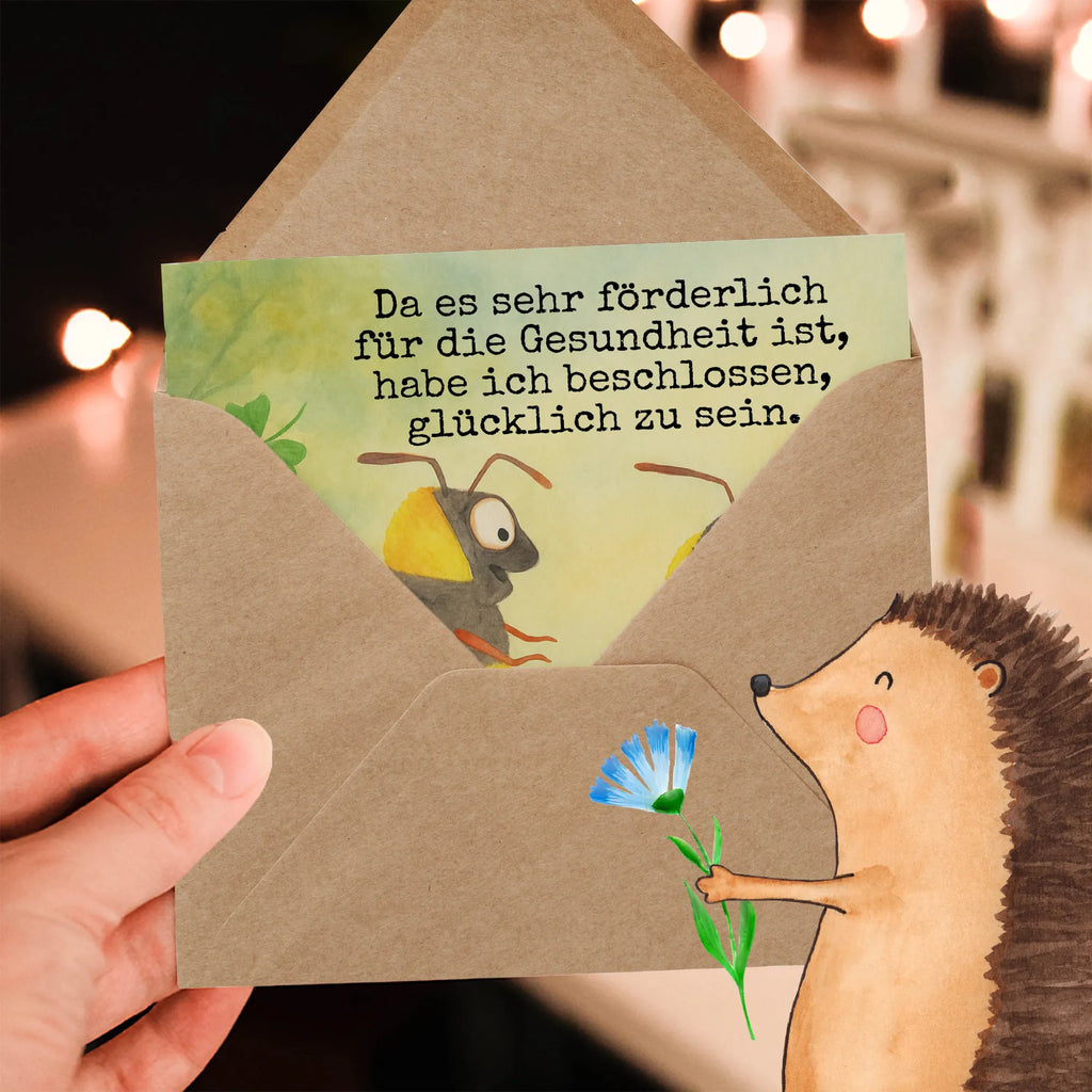 Karta Deluxe Trzmiele koniczyna Design Karte, Grußkarte, Klappkarte, Einladungskarte, Glückwunschkarte, Hochzeitskarte, Geburtstagskarte, Hochwertige Grußkarte, Hochwertige Klappkarte, Tiermotive, Gute Laune, lustige Sprüche, Tiere, Hummel, Biene, Spruch positiv, Biene Deko, Spruch schön, glücklich sein, glücklich werden, Spruch fröhlich