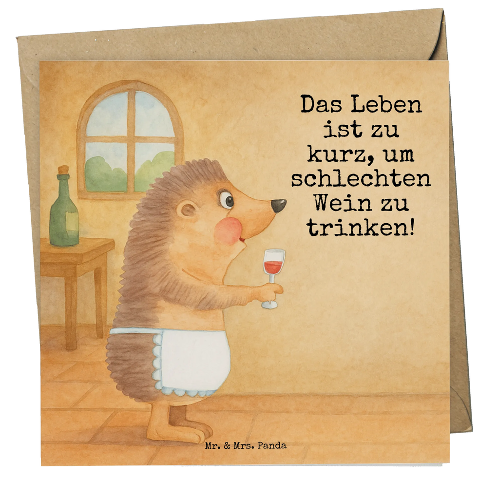 Deluxe Karte Igel Wein Design Karte, Grußkarte, Klappkarte, Einladungskarte, Glückwunschkarte, Hochzeitskarte, Geburtstagskarte, Hochwertige Grußkarte, Hochwertige Klappkarte, Tiermotive, Gute Laune, lustige Sprüche, Tiere, Wein Spruch, Igel, Geschenk Weintrinker, Geschenk Weinliebhaber, Wein Deko, Weinglas, Rotwein, Weißwein, Wein trinken