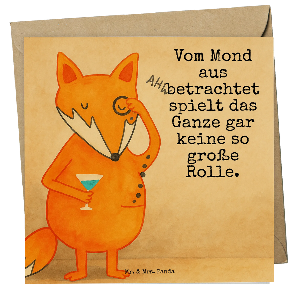 Deluxe Karte Fuchs Lord Design Karte, Grußkarte, Klappkarte, Einladungskarte, Glückwunschkarte, Hochzeitskarte, Geburtstagskarte, Hochwertige Grußkarte, Hochwertige Klappkarte, Fuchs, Füchse, tröstende Worte, Spruch lustig, Liebeskummer Geschenk, Motivation Spruch, Problemlösung