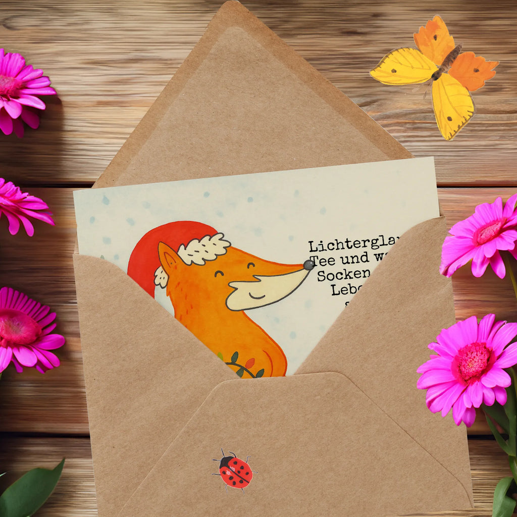 Deluxe Karte Fuchs Weihnachten Design Karte, Grußkarte, Klappkarte, Einladungskarte, Glückwunschkarte, Hochzeitskarte, Geburtstagskarte, Hochwertige Grußkarte, Hochwertige Klappkarte, Winter, Weihnachten, Weihnachtsdeko, Nikolaus, Advent, Heiligabend, Wintermotiv, Fuchs, Füchse, Spruch schön, Geschenk Weihnachten, Weihnachtsmann, Weihnachtszeit