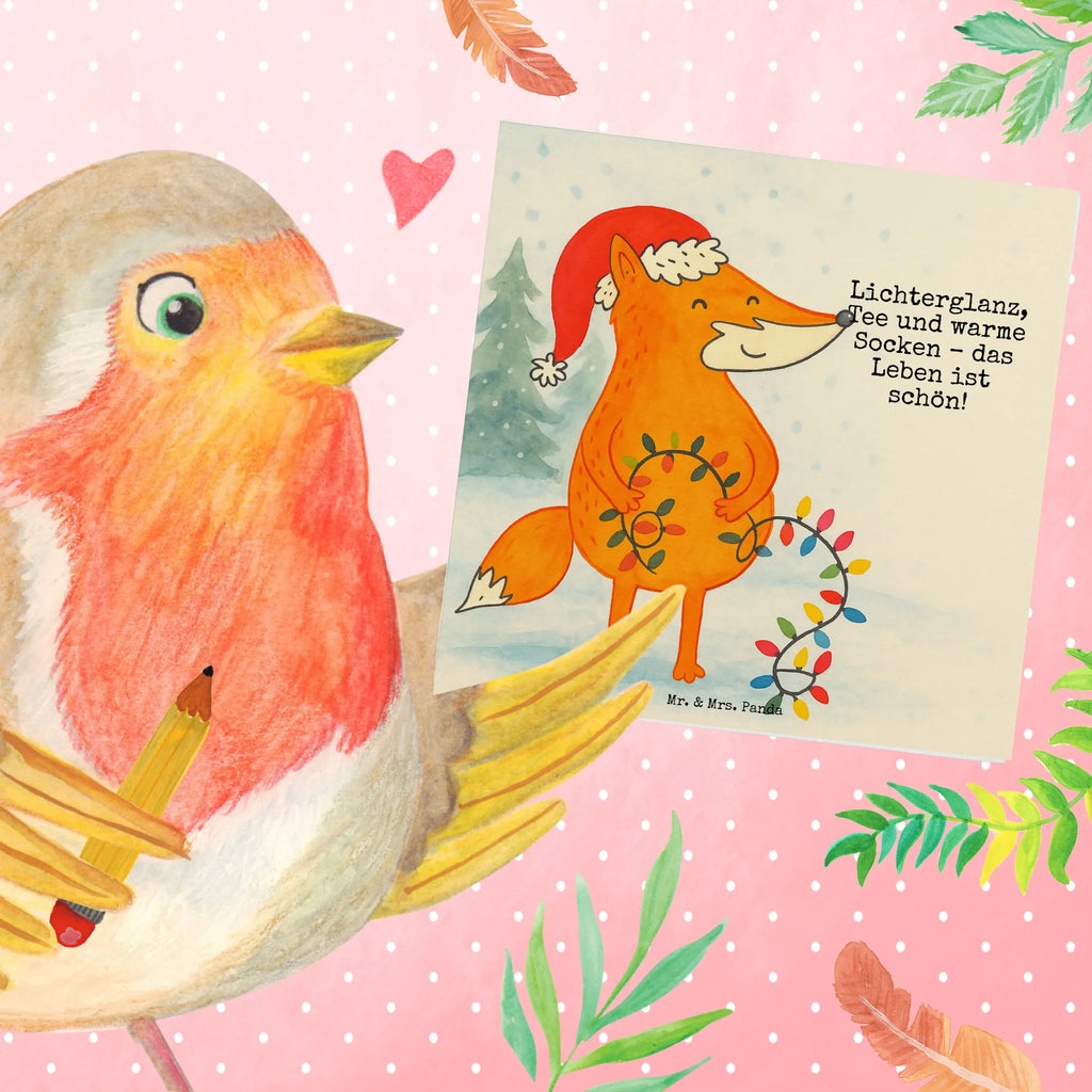 Deluxe Karte Fuchs Weihnachten Design Karte, Grußkarte, Klappkarte, Einladungskarte, Glückwunschkarte, Hochzeitskarte, Geburtstagskarte, Hochwertige Grußkarte, Hochwertige Klappkarte, Winter, Weihnachten, Weihnachtsdeko, Nikolaus, Advent, Heiligabend, Wintermotiv, Fuchs, Füchse, Spruch schön, Geschenk Weihnachten, Weihnachtsmann, Weihnachtszeit