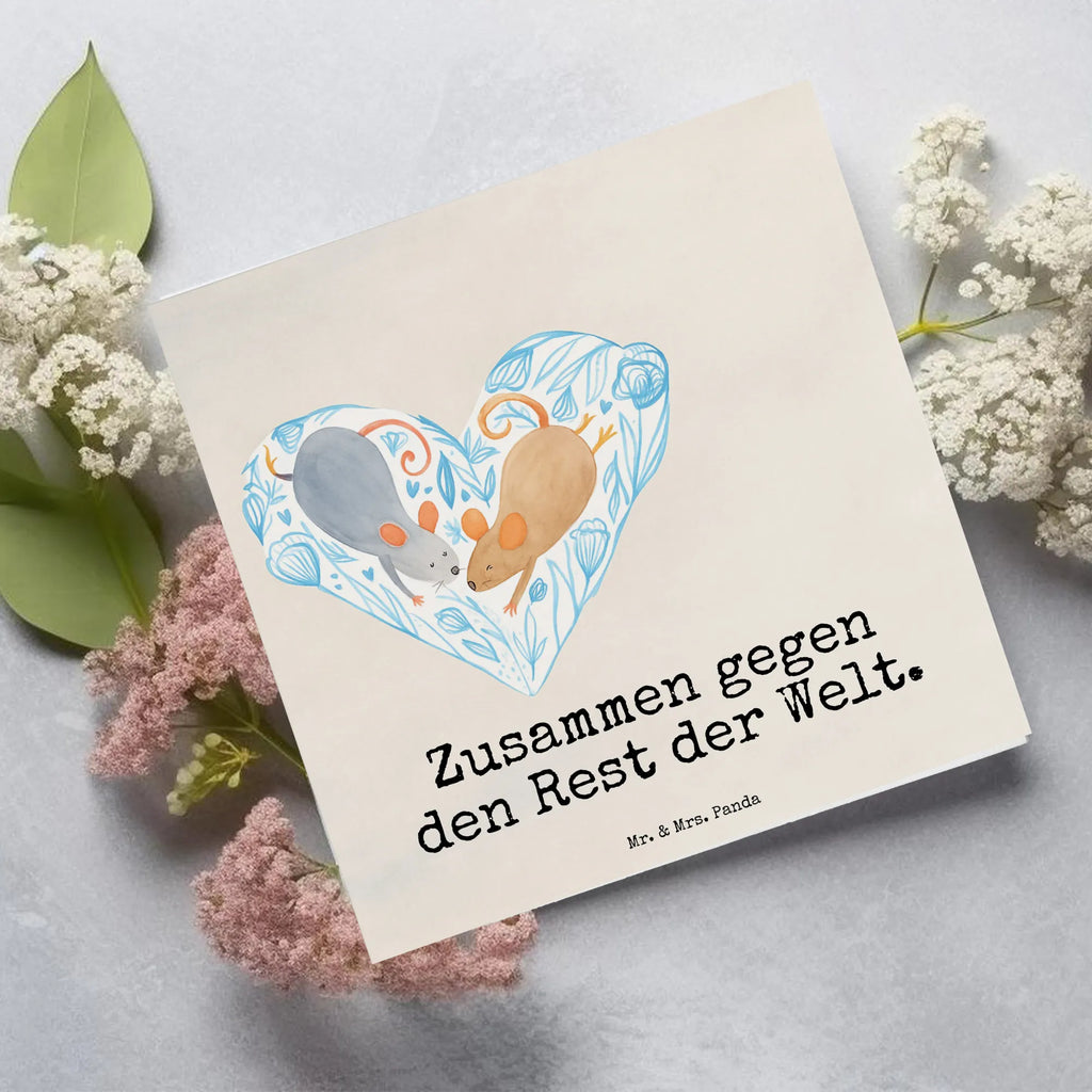 Karta Deluxe Ślub Myszy serce Design Hochzeitskarte, Glückwunschkarte, Hochwertige Grußkarte, Klappkarte, Karte, Hochwertige Klappkarte, Einladungskarte, Grußkarte, Geburtstagskarte, Hochzeit, Hochzeitsgeschenk, Ehe, Hochzeitsfeier, Trauung, Trauungsgeschenk, Verlobungsfeier, Verlobungsgeschenk, Hochzeitsgeschenkideen, Hochzeitsgeschenke für Brautpaar, Liebe, Freundin, Freund, Maus, Paargeschenk, Paar, Mäuse
