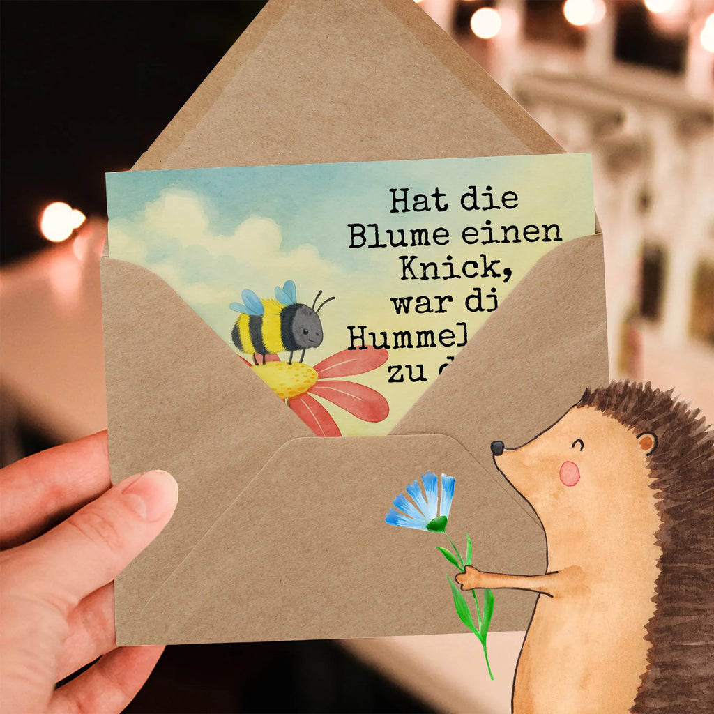 Deluxe Karte Hummel Blume Design Karte, Grußkarte, Klappkarte, Einladungskarte, Glückwunschkarte, Hochzeitskarte, Geburtstagskarte, Hochwertige Grußkarte, Hochwertige Klappkarte, Tiermotive, Gute Laune, lustige Sprüche, Tiere, Hummel, Blume, Wespe, Flauschig, Natur, Feld, Hummeln, Biene