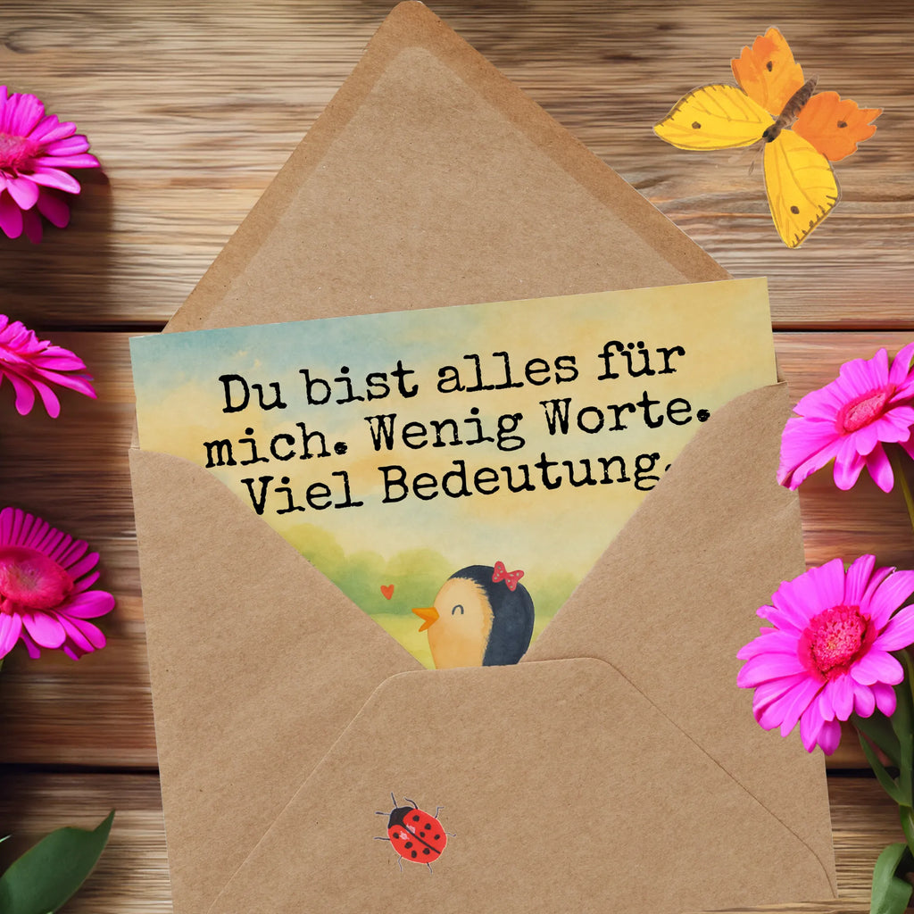 Deluxe Karte Pinguin Pärchen Design Karte, Grußkarte, Klappkarte, Einladungskarte, Glückwunschkarte, Hochzeitskarte, Geburtstagskarte, Hochwertige Grußkarte, Hochwertige Klappkarte, Pinguin, Pinguine, Liebe, Liebespaar, Liebesbeweis, Liebesgeschenk, Verlobung, Jahrestag, Hochzeitstag, Hochzeit, Hochzeitsgeschenk, große Liebe, Traumpaar