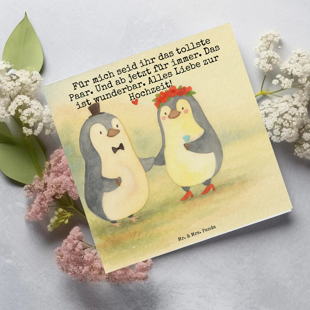 Deluxe Karte Hochzeit Pinguin Design Karte, Grußkarte, Klappkarte, Einladungskarte, Glückwunschkarte, Hochzeitskarte, Geburtstagskarte, Hochwertige Grußkarte, Hochwertige Klappkarte, Hochzeit, Hochzeitsgeschenk, Ehe, Hochzeitsfeier, Trauung, Trauungsgeschenk, Verlobungsfeier, Verlobungsgeschenk, Hochzeitsgeschenkideen, Hochzeitsgeschenke für Brautpaar, Pinguin, Pinguine, Hochzeitstag, geschenkidee Hochzeit, Gastgeschenk