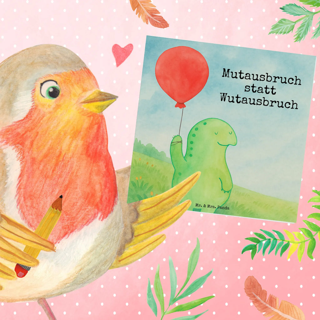 Deluxe Karte Schildkröte Luftballon Design Karte, Grußkarte, Klappkarte, Einladungskarte, Glückwunschkarte, Hochzeitskarte, Geburtstagskarte, Hochwertige Grußkarte, Hochwertige Klappkarte, Schildkröte, Schildkröten, Mutausbruch, Motivation, Motivationsspruch