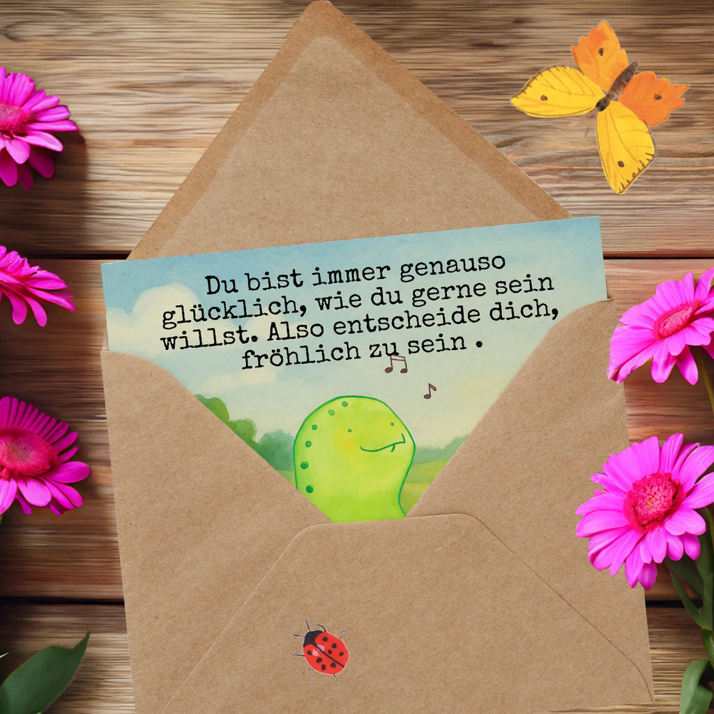 Deluxe Karte Schildkröte Pfeifen Design Karte, Grußkarte, Klappkarte, Einladungskarte, Glückwunschkarte, Hochzeitskarte, Geburtstagskarte, Hochwertige Grußkarte, Hochwertige Klappkarte, Schildkröte, Schildi, Schildkröten, fröhlich, Glück, Motivation, Lebensfreude, Depression, Trennung, Neuanfang