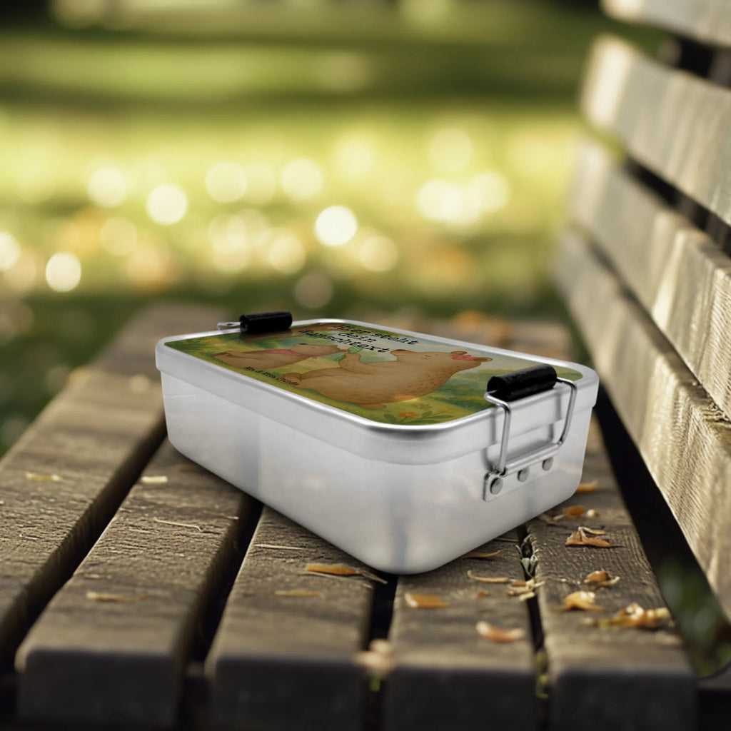 Personalized Metal Lunch Box bear child Design Brotdose mit Namen, Geschenk mit Namen, Uni, Brotbox, Brotbox mit Namen, Schule, Kindergarten, Brotdose, Familie, Vatertag, Muttertag, Bruder, Schwester, Mama, Papa, Oma, Opa, Mutter, Mutti, Geschenk