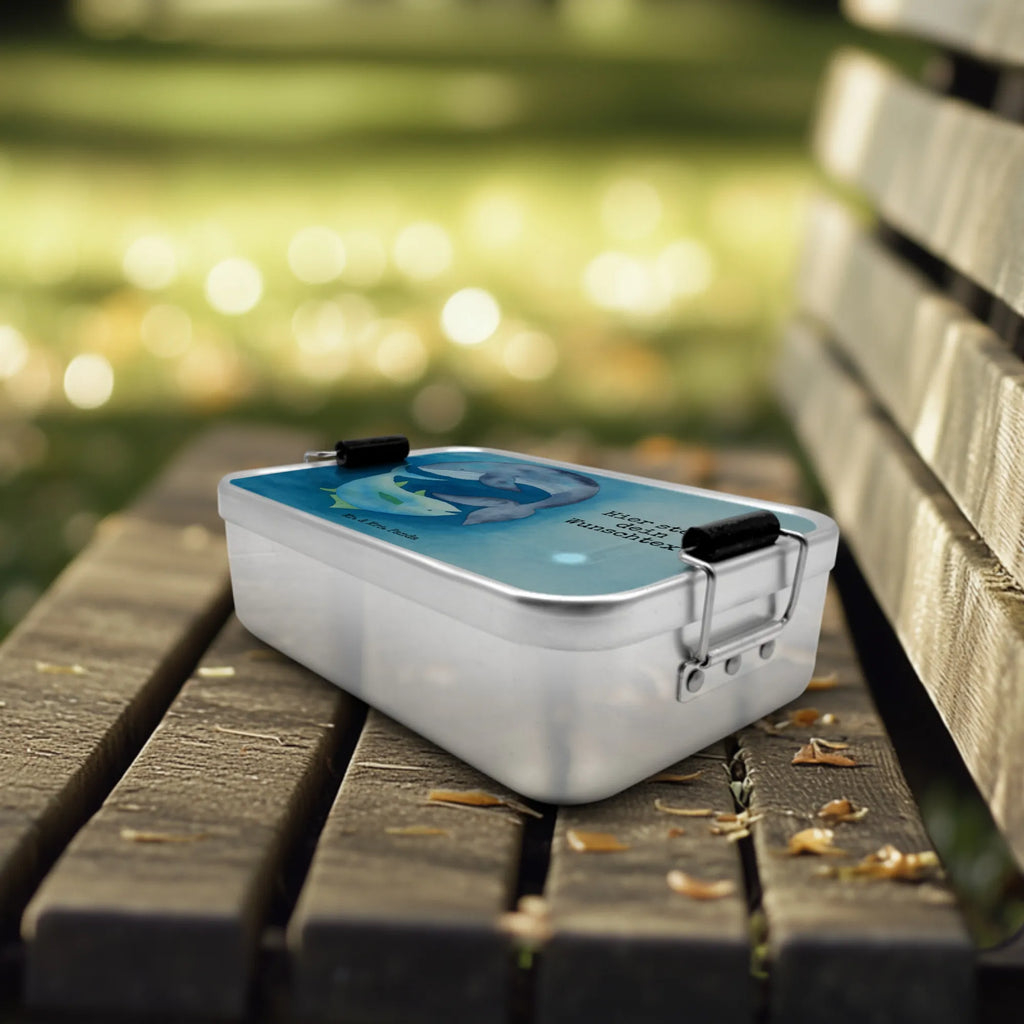 Personalisierte Metall Brotdose Walfisch Thunfisch Design Brotbox mit Namen, Brotdose mit Namen, Uni, Geschenk mit Namen, Kindergarten, Brotdose, Schule, Brotbox, Tiermotive, Gute Laune, lustige Sprüche, Tiere, Flachwitz Geschenk, Spruch des Tages, Wortwitz lustig, Witz, Spruch lustig, Wal, Wahl, Flachwitz, Tunfisch