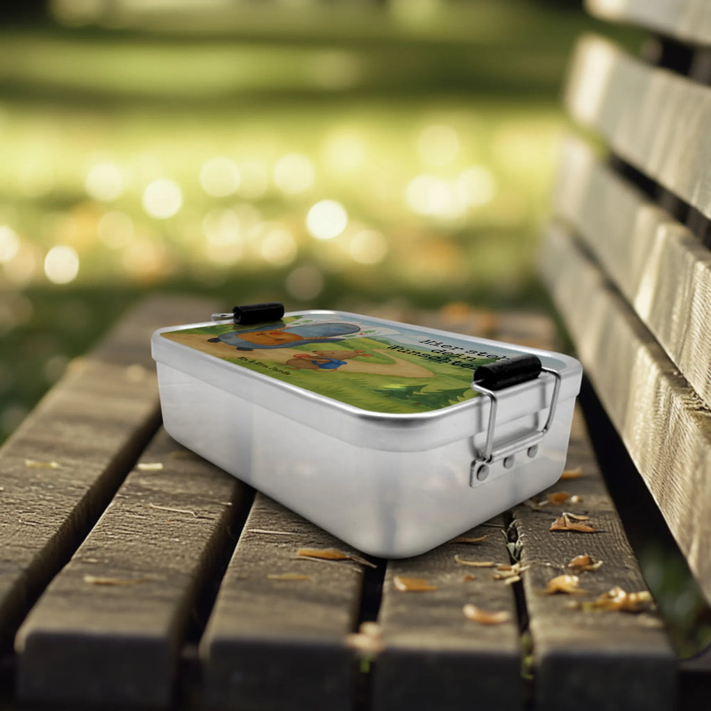 Personalisierte Metall Brotdose Pinguin & Maus Wanderer Design Kindergarten, Uni, Brotbox, Brotdose, Schule, Brotdose mit Namen, Geschenk mit Namen, Brotbox mit Namen, Pinguin, Wanderlust, wandern, Pinguine, Ausflug, Abenteurer, Abenteuer, Roadtrip