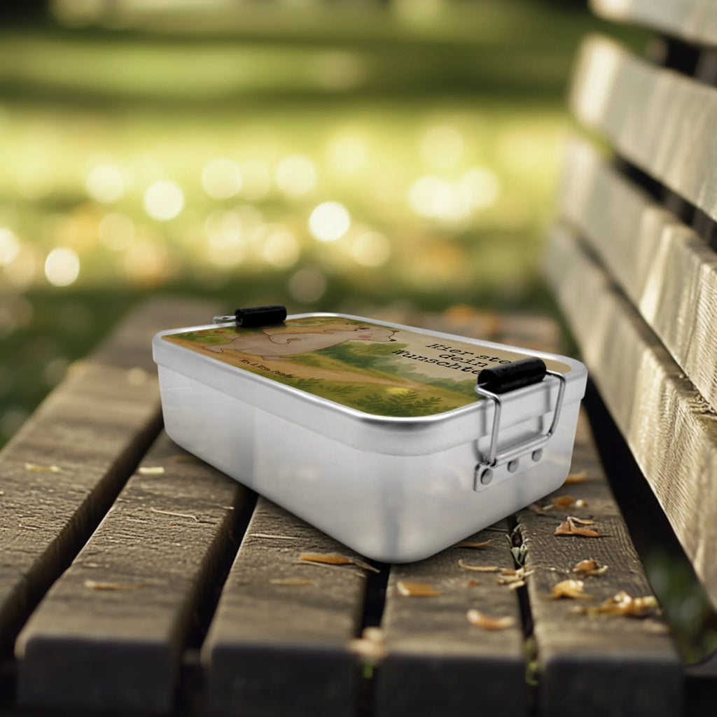 Personalisierte Metall Brotdose Papa Bär Design Brotbox, Brotdose mit Namen, Geschenk mit Namen, Schule, Brotdose, Uni, Brotbox mit Namen, Kindergarten, Familie, Vatertag, Muttertag, Bruder, Schwester, Mama, Papa, Oma, Opa, Vater, Vati, Geschenk, Geburtstag, Papi, Onkel