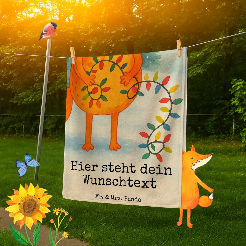 Personalized Bath Towel Fox Christmas Design Duschtuch mit Namen, Kinder Handtuch mit Namen, Personalisiertes Handtuch, Saunatuch mit Namen, Strandtuch mit Namen, Personalisiertes Badetuch, Badetuch mit Namen, Winter, Weihnachten, Weihnachtsdeko, Nikolaus, Advent, Heiligabend, Wintermotiv, Weihnachtszeit, Fuchs, Spruch schön, Weihnachtsmann, Geschenk Weihnachten, Füchse