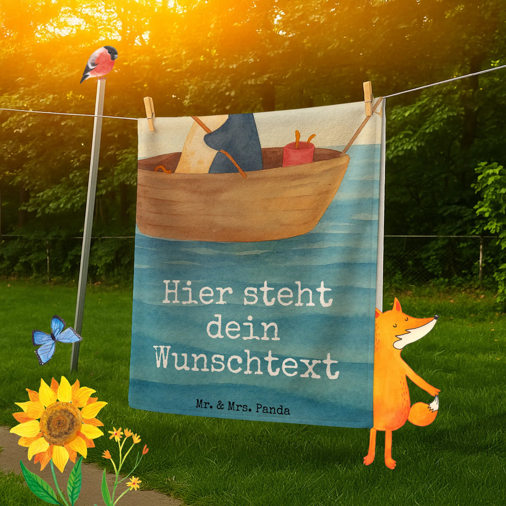 Personalized Bath Towel Penguin fishing boat Design Strandtuch mit Namen, Duschtuch mit Namen, Saunatuch mit Namen, Personalisiertes Badetuch, Personalisiertes Handtuch, Kinder Handtuch mit Namen, Badetuch mit Namen, Pinguin, Motivation, Angeln, Scheidung, Leben, Geschenkidee Liebeskummer, Neustart, genießen, Pinguine, Angelboot, Lebenslust, Neuanfang, Trennung, Boot