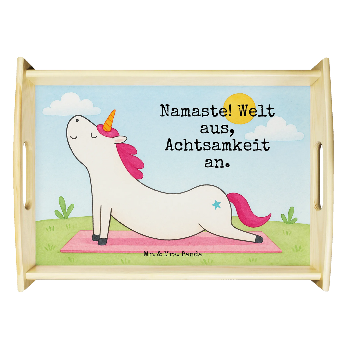 Serviertablett Einhorn Yoga Design Servierplatte Holz, echtholz tablett, betttablett, frühstückstablett holz, Servier Tablett, Sofa Tablett, kaffeetablett, Frühstückstablett, küchentablett holz, tablett für essen, Serviertablett, couchtablett, tragetablett, tablett zum servieren, Bett-Tablett, sofatablett, Dekotablett, Holztablett, teetablett, Tablett aus Echtholz, Küchentablett, Kaffee Tablett, Tablett, betttablett holz, essenstablett, Snack Tablett, holz serviertablett, tablett für bett, tablett aus holz, serviertablett holz, tablett für getränke, Deko Tablett, tablett holz, Tee Tablett, getränketablett, wohnzimmertablett, serviertablett aus holz, ablagetablett, Unicorn, Einhorn, Einhörner, Einhorn Deko, Witzig, Achtsamkeit, Joga, Yoga, Yogamatte, Lustig, Namaste, Entspannung, Sport, Süß