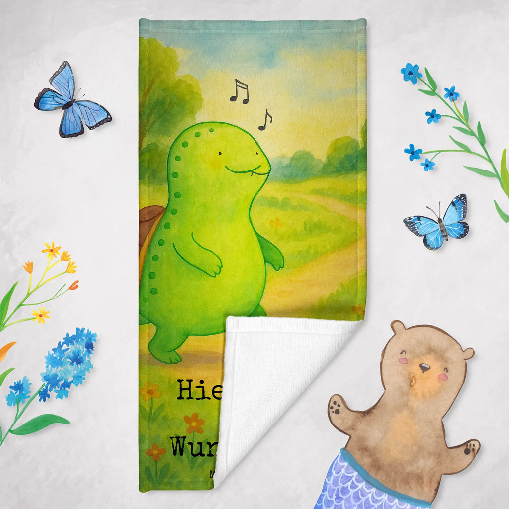 Personalisiertes Badehandtuch Schildkröte Pfeifen Design Saunatuch mit Namen, Kinder Handtuch mit Namen, Personalisiertes Badetuch, Strandtuch mit Namen, Duschtuch mit Namen, Badetuch mit Namen, Personalisiertes Handtuch, Schildkröte, Motivation, Schildkröten, Lebensfreude, Depression, Neuanfang, fröhlich, Glück, Schildi, Trennung