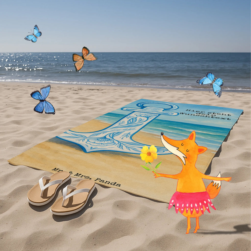 Personalisiertes Badehandtuch Anker Blau Design Kinder Handtuch mit Namen, Strandtuch mit Namen, Personalisiertes Handtuch, Duschtuch mit Namen, Personalisiertes Badetuch, Saunatuch mit Namen, Badetuch mit Namen, Tiermotive, Gute Laune, lustige Sprüche, Tiere