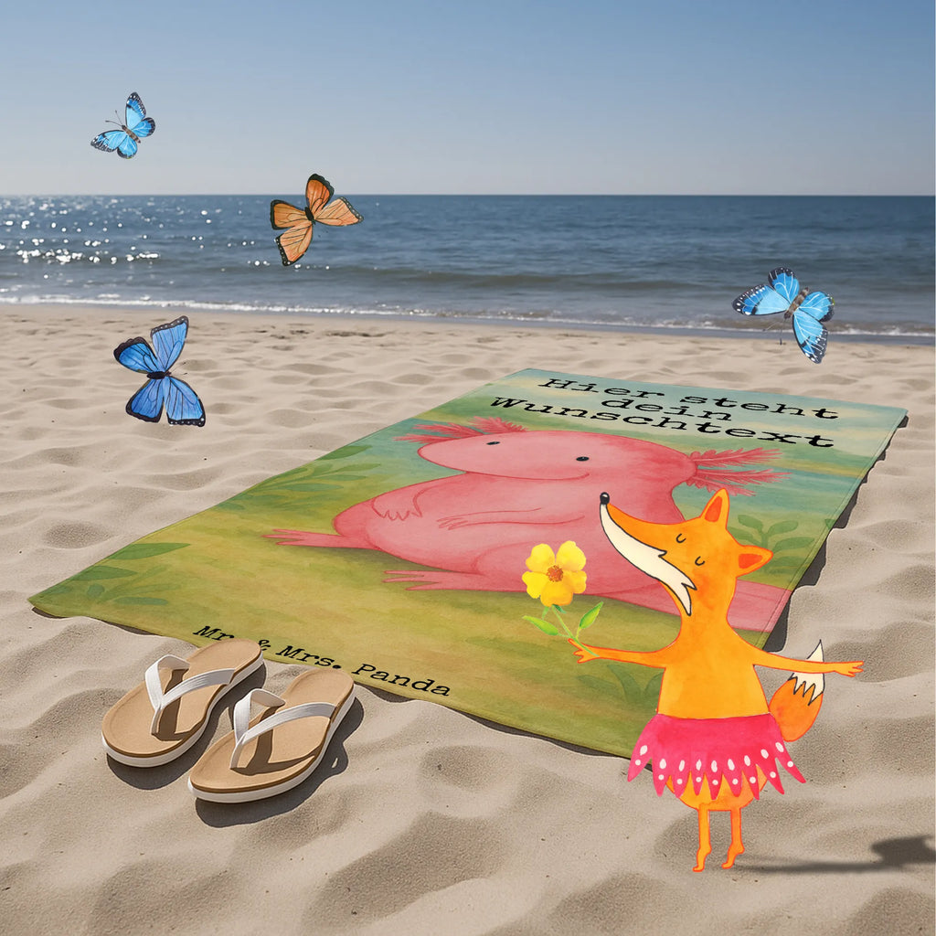Personalisiertes Badehandtuch Axolotl Niedlich Design Duschtuch mit Namen, Saunatuch mit Namen, Personalisiertes Handtuch, Kinder Handtuch mit Namen, Badetuch mit Namen, Strandtuch mit Namen, Personalisiertes Badetuch, Axolotl, Molch, Axolot, Lebensstil, Weisheit, Lebensweisheit, zufrieden, Freundin, vergnügt, fröhlich, Liebe