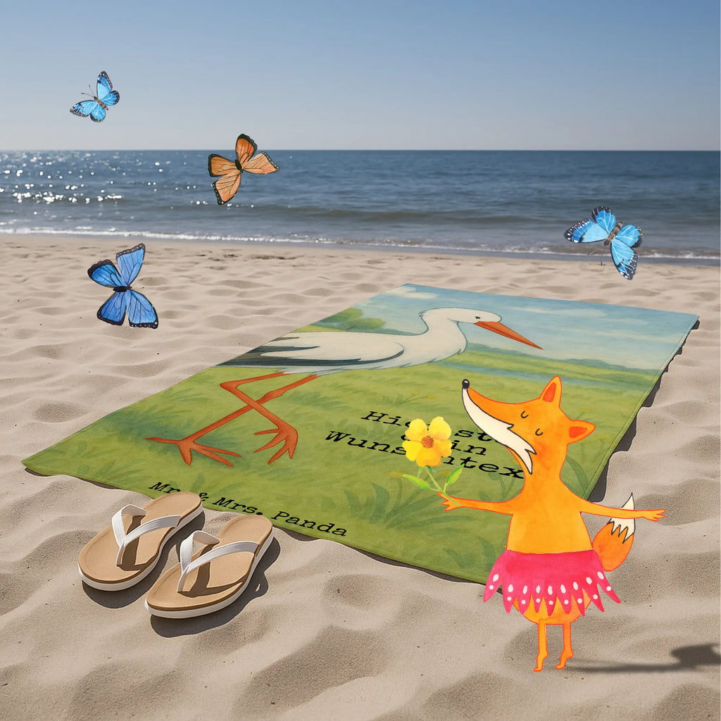 Spersonalizowany ręcznik kąpielowy Bocian Design Saunatuch mit Namen, Personalisiertes Badetuch, Badetuch mit Namen, Strandtuch mit Namen, Personalisiertes Handtuch, Duschtuch mit Namen, Kinder Handtuch mit Namen, Tiermotive, Gute Laune, lustige Sprüche, Tiere, Baby, Storch, Geburt, Mütter, Schwanger, Schwangerschaft, Mutter, Babybauch, Störche, Mutter werden