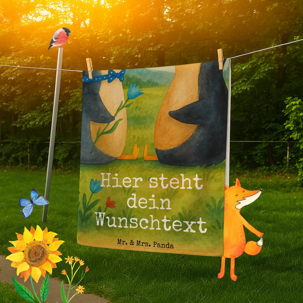 Personalized Bath Towel Penguin pair Design Kinder Handtuch mit Namen, Badetuch mit Namen, Personalisiertes Handtuch, Strandtuch mit Namen, Personalisiertes Badetuch, Duschtuch mit Namen, Saunatuch mit Namen, Pinguin, Pinguine, Hochzeitsgeschenk, Liebesbeweis, Jahrestag, Liebespaar, Liebe, Hochzeit, Liebesgeschenk, große Liebe, Traumpaar, Hochzeitstag, Verlobung