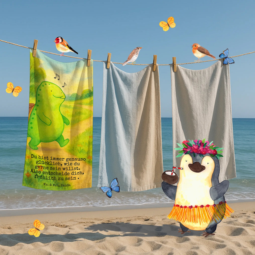 Badehandtuch Schildkröte Pfeifen Design Duschtuch, Badetuch, Strandtuch, Saunatuch, Kinder Handtuch, Schildkröte, Schildi, Schildkröten, fröhlich, Glück, Motivation, Lebensfreude, Depression, Trennung, Neuanfang