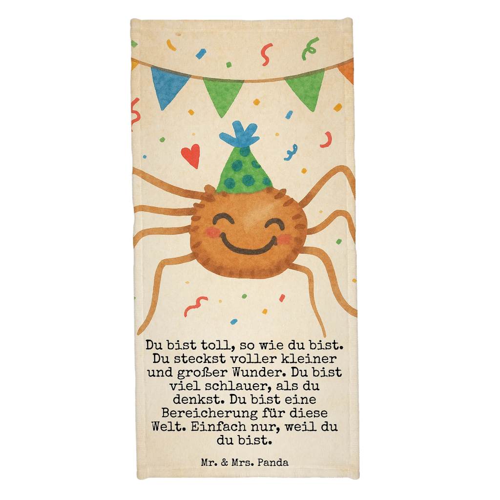 Badehandtuch Spinne Agathe Party Design Duschtuch, Badetuch, Strandtuch, Saunatuch, Kinder Handtuch, Spinne Agathe, Spinne, Agathe, Videos, Merchandise, Selbstliebe, Wunder, Motivation, Glück