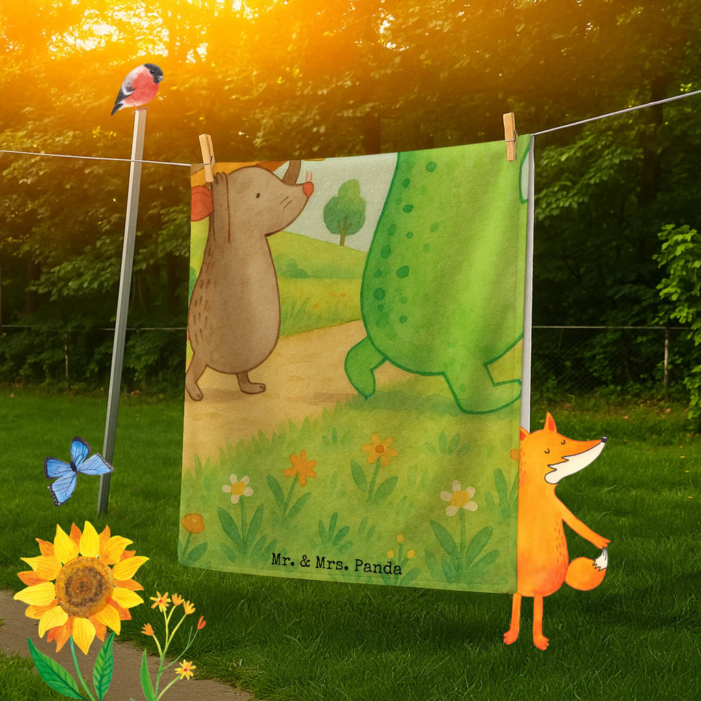 Badehandtuch Schildkröte Maus Design Duschtuch, Badetuch, Strandtuch, Saunatuch, Kinder Handtuch, Schildkröte, Maus, Freunde, Freundinnen, beste Freunde, beste Freundinnen