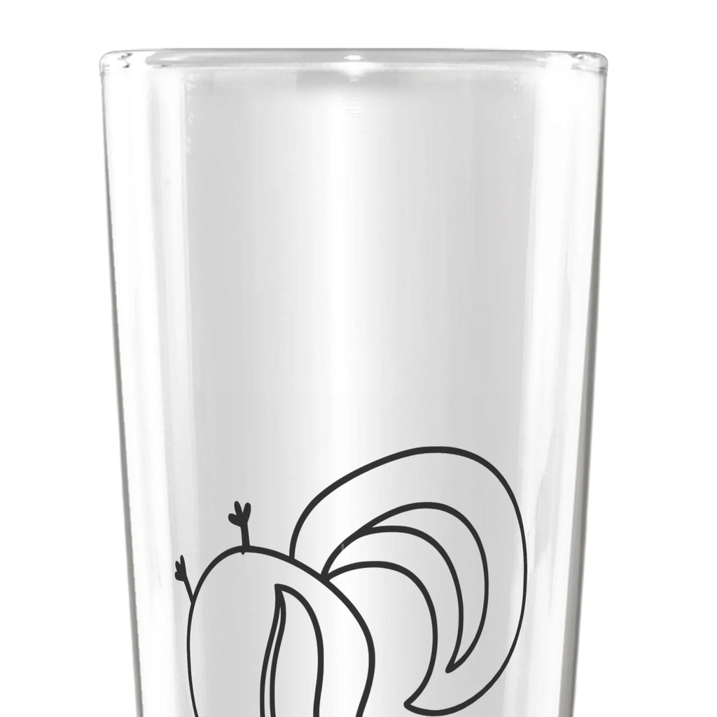 Personalized Beer Glass skunk handstand Skunk, playground, skunk, playful, stink, predator, child, wild animal