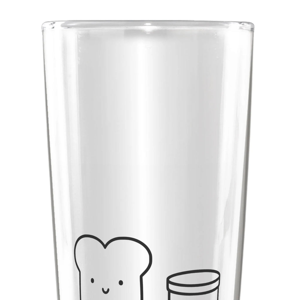 Personalized Beer Glass toast jam small animals, cute, funny, cute animal motives, hand drawn, small world, funny sayings, good mood, happy, gifts, gift ideas, special gifts, animal lover, card, sweet, kitchen saying, dreamteam, jam, breakfast invitation, Toast, bread, toast, cute postcard, kitchen decoration