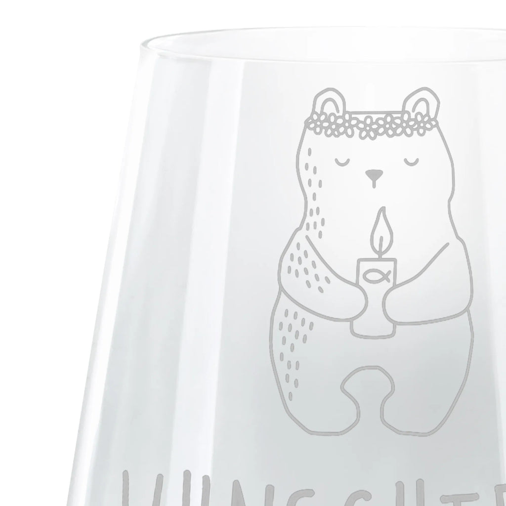 Personalizowany kieliszek koktajlowy Niedźwiedź Komunia Niedźwiedź, Miś, Pluszowy miś