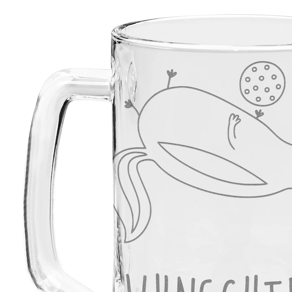 Personalizowany kufel do piwa z grawerem skunks piłka Stinktier, Skunk