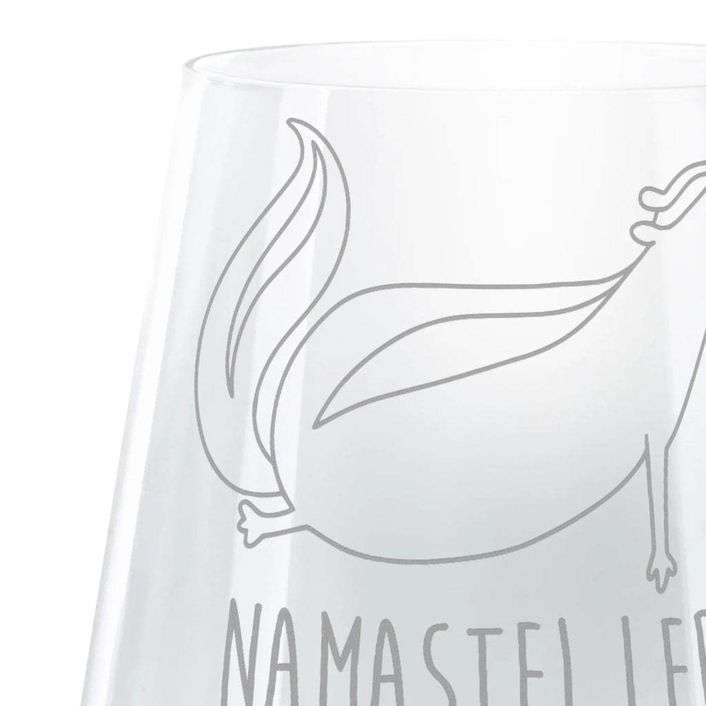 Engraved Wind Light skunk yoga Skunk, Predator, Stinky, Stinker, Live, Laugh, Wild animal, Love, Namaste, Yoga