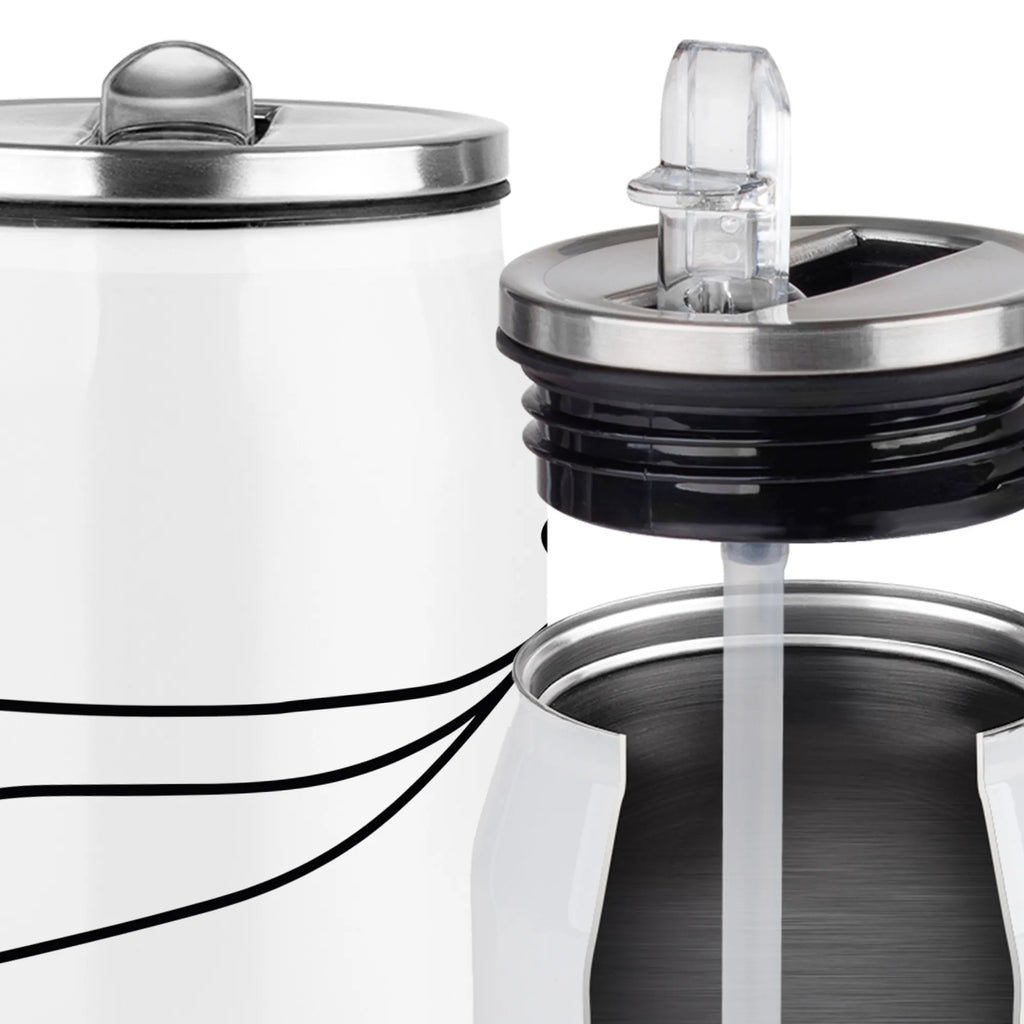 Personalizowane puszki napojowe i butelka do picia skunks Joga Stinktier, Skunk