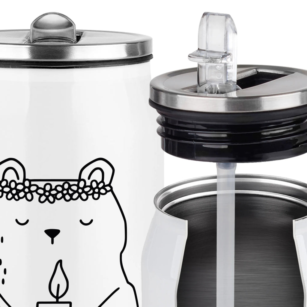 Personalized Beverage Cans Drinking Bottle bear communion bear, teddy, teddy bear, cuddly toy, communion, baptismal candle, catholic, God's blessing