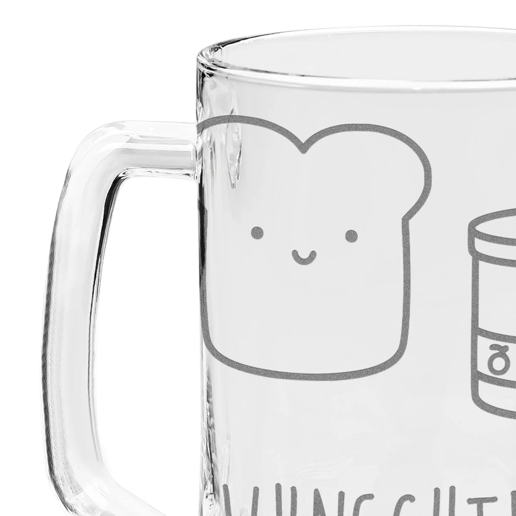 Personalizowany kufel do piwa z grawerem Tost dżem Motywy zwierzęce, dobra energia, zabawne powiedzonka, zwierzęta