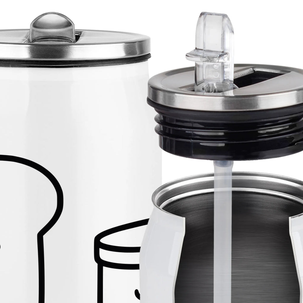 Puszki napojowe Butelka do picia Tost dżem Motywy zwierzęce, dobra energia, zabawne powiedzonka, zwierzęta