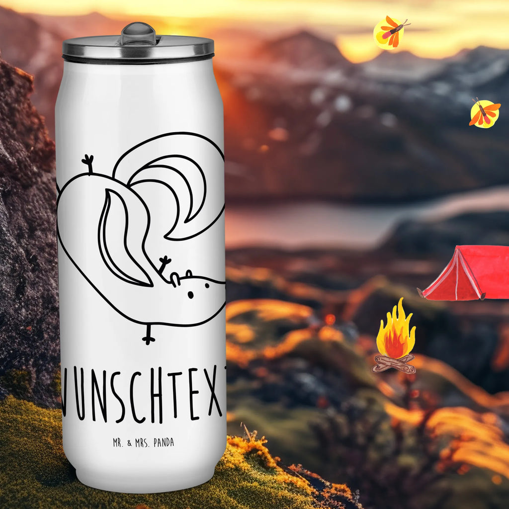 Personalizowane puszki napojowe i butelka do picia skunks stojka Stinktier, Skunk