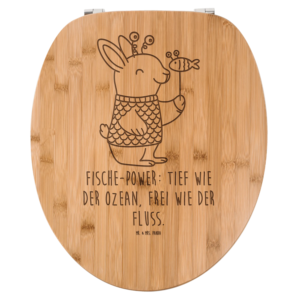 Toilet seat Fish Astrology toilet cover, bamboo, engraving, toilet seat, toilet, wood, bath, toilet lid, gift, furniture, nature, seat, bathroom, constellations, birthdays, astrology, zodiac, date of birth, month of birth