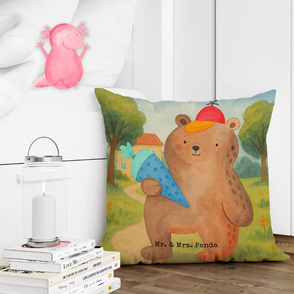 Cushion bear School cone Design Kissenhülle 40x40, Sofakissen, Kissenhülle, Dekokissen 40x40, Kissen, Sofakissen 40x40, Kissenbezüge, Couchkissen, Kopfkissen 40x40, Motivkissen, sitzkissen, Kissen 40x40 Waschbar, Zierkissen, Dekokissen, Kissen 40x40, Kissenbezug 40x40, Dekokissen Sofa, sofakissen, Kopfkissen, Bär, Teddy, Teddybär, Schulbeginn, Schule Geschenk, Einschulung Geschenk, Erster Schultag Geschenk, Schulanfang, Grundschule, Schultüte, Bär Motiv