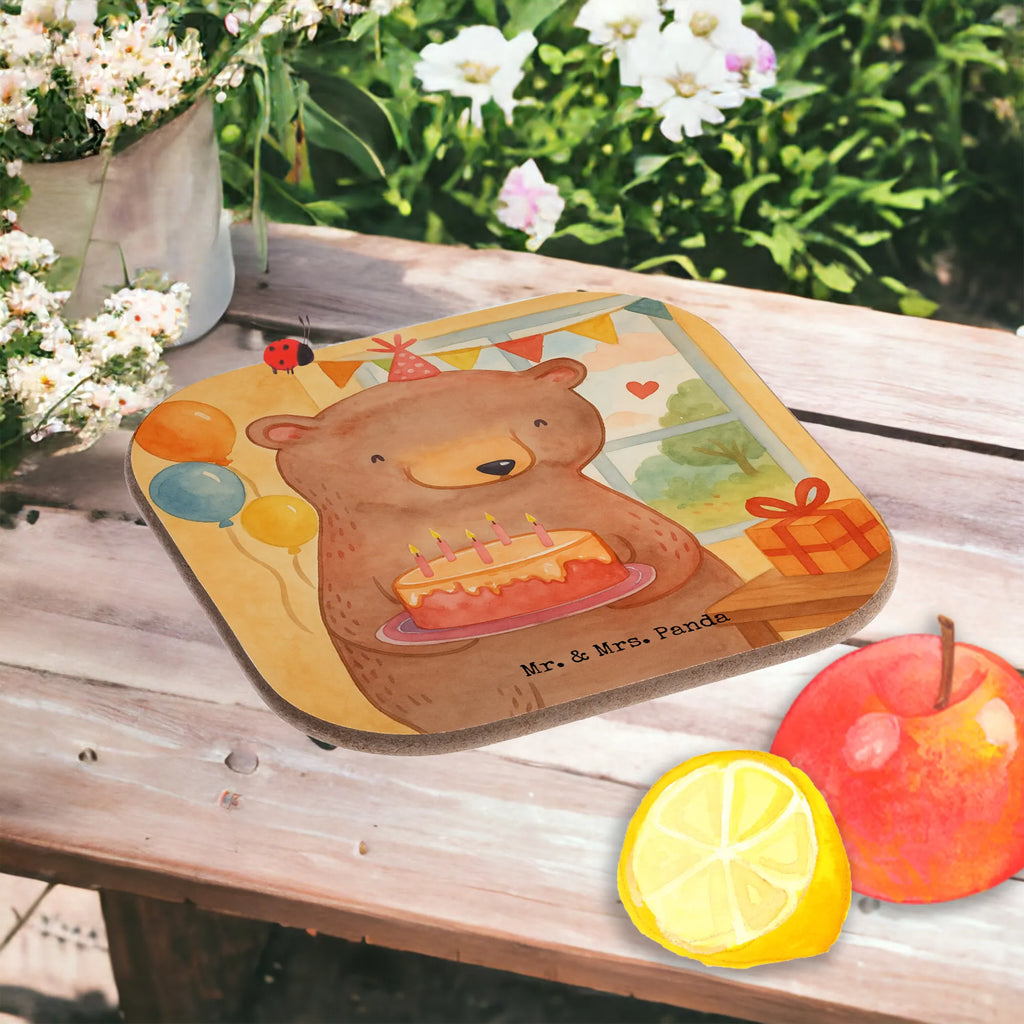 Square coaster Birthday bear cake Design Untersetzer, Korkuntersetzer, Holzuntersetzer, Untersetzer für Gläser, Bierdeckel, Tassen Untersetzer, Untersetzer aus Holz, Untersetzer Holz, Untersetzer Gläser, Untersetzer Design, Glasuntersetzer, Getränkeuntersetzer, Geburtstag, Geburtstagsgeschenk, Geschenk, zum, Feier, Mitbringsel, Party, für