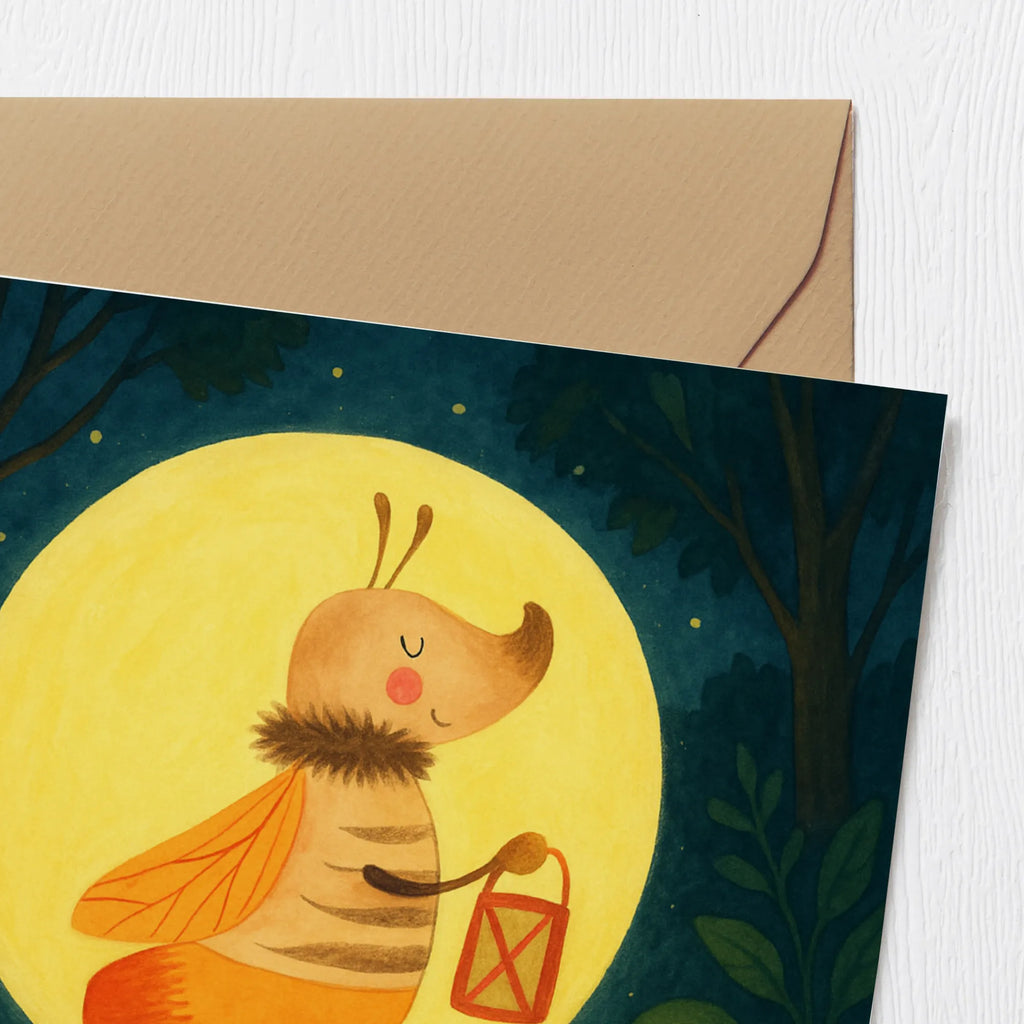 Karta Deluxe Świetlik Design Karte, Grußkarte, Klappkarte, Einladungskarte, Glückwunschkarte, Hochzeitskarte, Geburtstagskarte, Hochwertige Grußkarte, Hochwertige Klappkarte, Tiermotive, Gute Laune, lustige Sprüche, Tiere, Glühwürmchen, Glühwurm, Falter, Liebe, Leuchten, magisch, Liebesbeweis, Lieblingsmensch, Verlobung, Heiratsantrag, Jahrestag, Liebesspruch