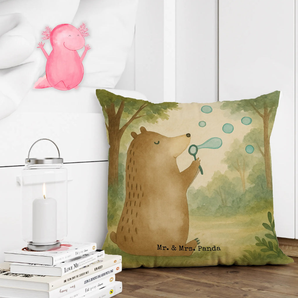 Cushion bear soap bubbles Design Zierkissen, Sofakissen, Motivkissen, Kissen 40x40, sitzkissen, Sofakissen 40x40, Kissenbezüge, Couchkissen, Kissen, Dekokissen Sofa, Kopfkissen 40x40, Kissenhülle, Kissenbezug 40x40, Kopfkissen, Dekokissen, sofakissen, Kissen 40x40 Waschbar, Dekokissen 40x40, Kissenhülle 40x40, Bär, Teddy, Teddybär, Seifenblasen Bär Lustig Sein Glücklich Traurig Happy
