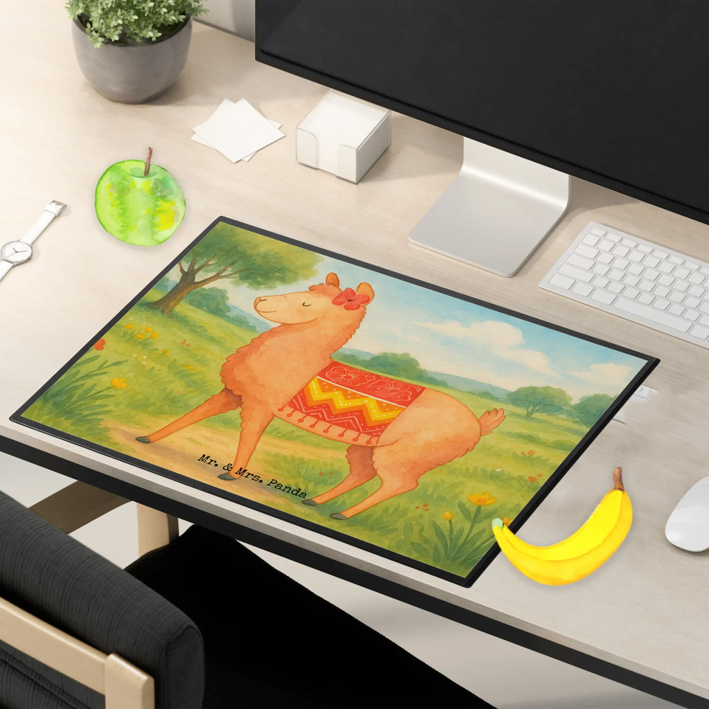 Desk pad alpaca Proud Design Schreibunterlage, Schreibtischauflage, Büroartikel, Schreibwaren, Schreibtisch Unterlagen, Schreibtischunterlage Groß, Bürobedarf, Alpaka, Lama