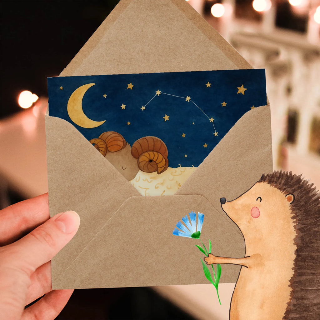 Karta Deluxe znak zodiaku Baran Design Karte, Grußkarte, Klappkarte, Einladungskarte, Glückwunschkarte, Hochzeitskarte, Geburtstagskarte, Hochwertige Grußkarte, Hochwertige Klappkarte, Tierkreiszeichen, Sternzeichen, Horoskop, Astrologie, Aszendent, Widder Geschenk, Widder Sternzeichen, Geschenk März, Geschenk April, Geburtstag März, Geburtstag April, Bock, Schafbock