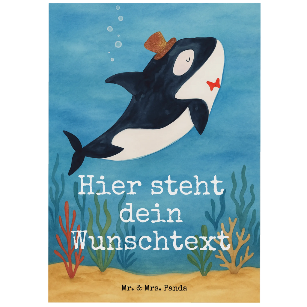 Personalised postcard orca cylinder Design Postkarte personalisierbar, Postkarte mit Wunschtext, Ansichtskarte mit Namen, Karte mit Wunschtext, Ansichtskarte mit Wunschtext, Karte mit Namen, Einladung mit Wunschtext, Einladung mit Namen, Geschenkkarte mit Namen, Geschenkkarte mit Wunschtext, Grußkarte mit Wunschtext, Postkarte bedrucken, Grußkarte mit Namen, Postkarte mit Namen, Meerestiere, Meer, Urlaub, Orca, Fest, Geburtstag, Glückwunsch, Konfetti, Feier, Fete, Glitter, Glitzer, Narwal