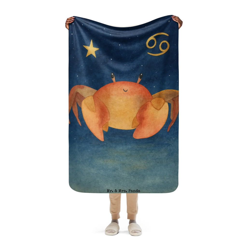 Sherpa Kuscheldecke Sternzeichen Krebs Design Tierkreiszeichen, Sternzeichen, Horoskop, Astrologie, Aszendent, Krebs Sternzeichen, Geschenk Juni, Geburtstag Juni, Krebs Geschenk, Krebse, Krabbe, Geschenk Meer, Geschenk Juli, Meerestier, Geburtstag Juli