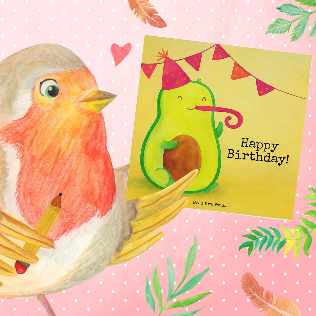 Deluxe Karte Avocado Geburtstag Design Karte, Grußkarte, Klappkarte, Einladungskarte, Glückwunschkarte, Hochzeitskarte, Geburtstagskarte, Hochwertige Grußkarte, Hochwertige Klappkarte, Avocado, Veggie, Vegan, Gesund